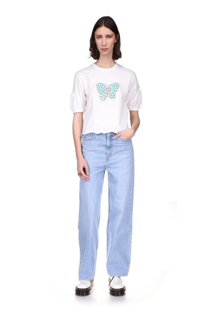 Anna Sui Spring '22 Deco Butterfly Tee 4 Anna Sui Spring '22 Deco Butterfly Tee