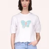 Anna Sui Spring '22 Deco Butterfly Tee