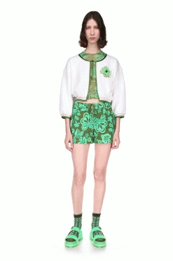 Anna Sui Tropical Havana Cardigan Spring '22