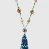 Erickson Beamon Fall 15 Tassle Necklace Look 40 ACCESSORIES