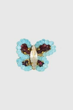 Erickson Beamon ACCESSORIES Butterfly Beaded Ring