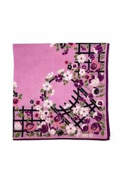 Blooming Flower Border Handkerchief ACCESSORIES