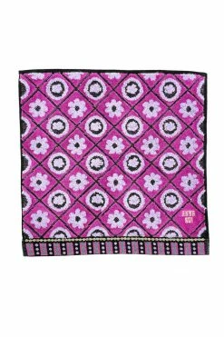 Blooming Floral Lattice Washcloth