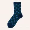 Anna Sui Spring '22 Rosy Dot Socks Navy