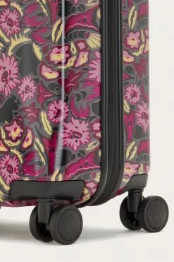 Anna Sui X Kipling Harvest Flower Rolling Suitcase