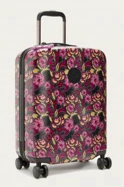 Anna Sui X Kipling Harvest Flower Rolling Suitcase