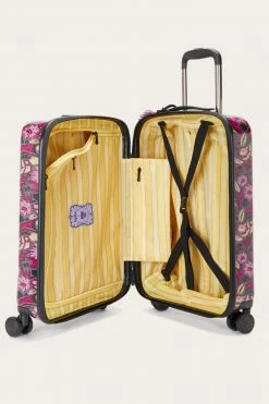 Anna Sui X Kipling Harvest Flower Rolling Suitcase