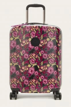 Anna Sui X Kipling Harvest Flower Rolling Suitcase