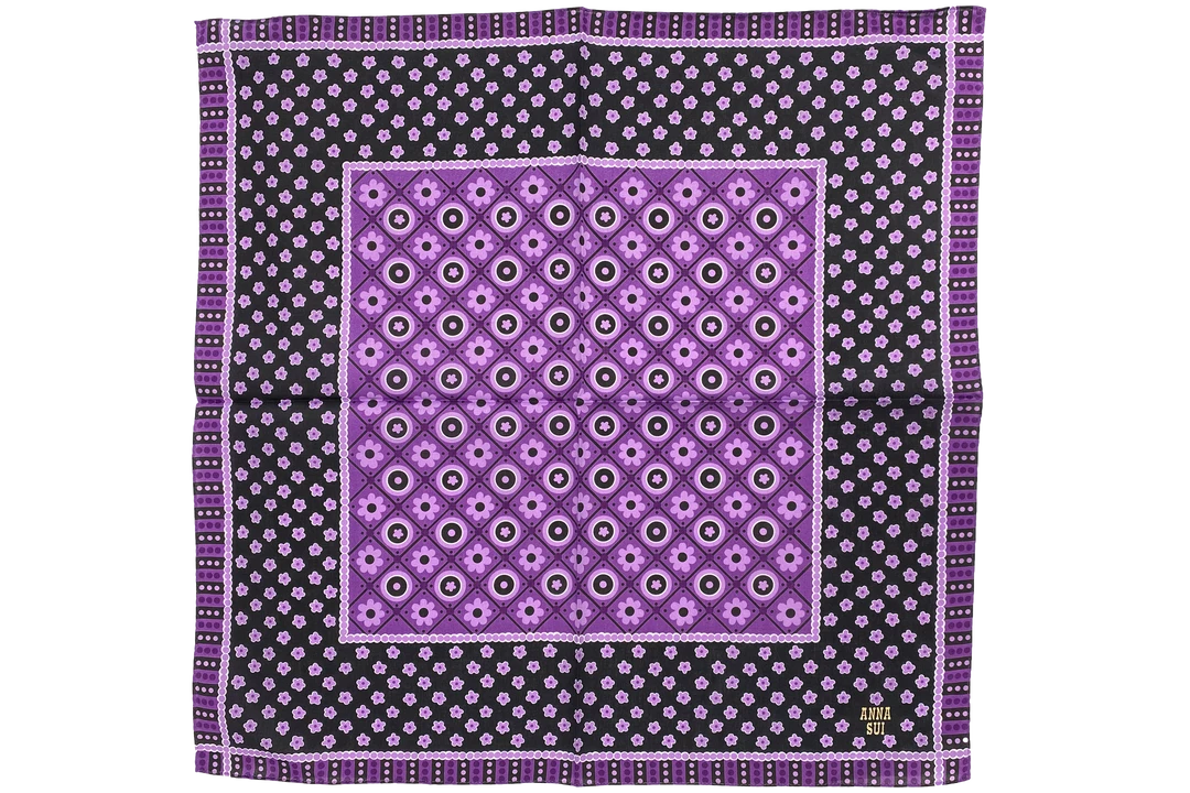 Blooming ACCESSORIES Floral Lattice Handkerchief 8 Blooming ACCESSORIES Floral Lattice Handkerchief