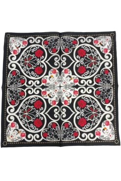 Blooming ACCESSORIES Dolly Head Handkerchief 12 Blooming ACCESSORIES Dolly Head Handkerchief