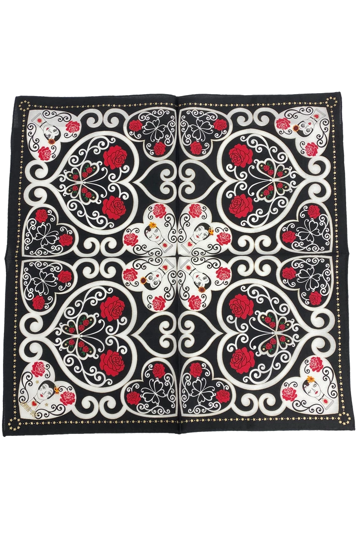 Blooming ACCESSORIES Dolly Head Handkerchief 7 Blooming ACCESSORIES Dolly Head Handkerchief