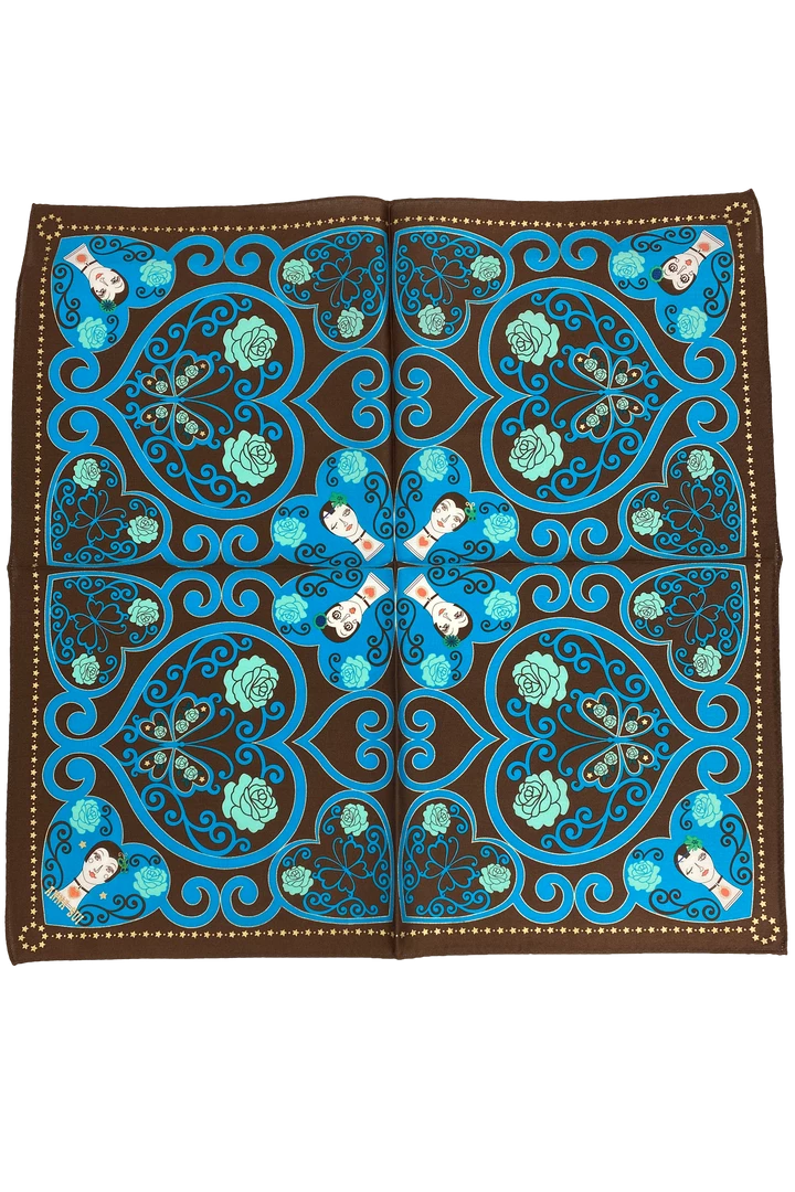 Blooming ACCESSORIES Dolly Head Handkerchief 8 Blooming ACCESSORIES Dolly Head Handkerchief