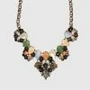 Erickson Beamon SS18 Lucy In The Sky "Look 46" Necklace - Rose Gold / Multi