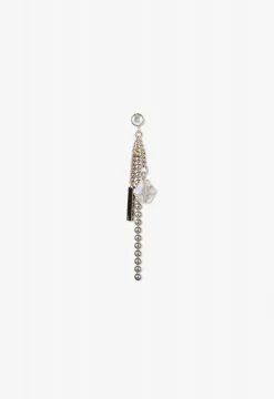 Vendome Rose Lock Chain Earing Gold ACCESSORIES