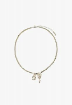 Vendome ACCESSORIES Butterfly Key Necklace Gold