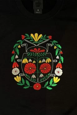Anna Sui Resort '22 Beetle Sweatshirt Red