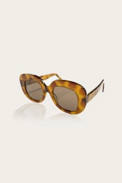 Anna Sui Fellow Earthlings Sunglasses Amber Fall / Winter '21