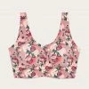 Knix X Anna Sui Anna Sui X Knix Rose Bouquet Luxe Lift Pullover Bra