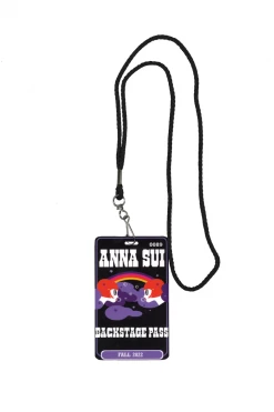 Anna Sui FW22 Limited Edition Backstage Pass ACCESSORIES