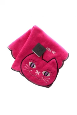 Blooming Cat Embroidery Washcloth