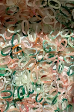 Anna Sui Recycled Acetate Sunglass Chain <br> In Jade </br> 8 Anna Sui Recycled Acetate Sunglass Chain In Jade