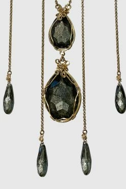 Anna Sui X Erickson Beamon Teardrop Crystal Necklace ACCESSORIES