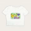 Anna Sui T-shirts Fairy Baby Tee Teal