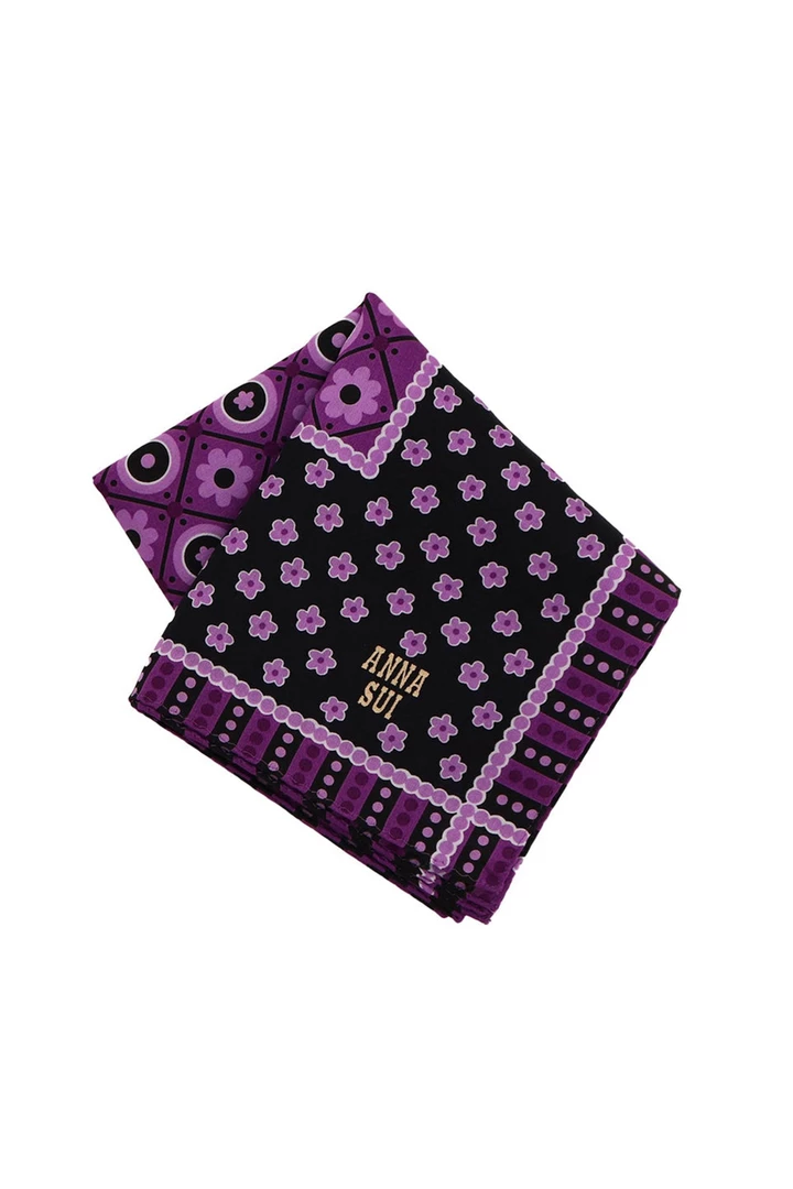 Blooming ACCESSORIES Floral Lattice Handkerchief 5 Blooming ACCESSORIES Floral Lattice Handkerchief