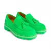 Anna Sui X John Fluevog Loafers Glo Green Spring '22