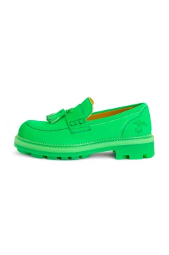 Anna Sui X John Fluevog Loafers <br> Glo Green Spring '22 9 Anna Sui X John Fluevog Loafers Glo Green Spring '22