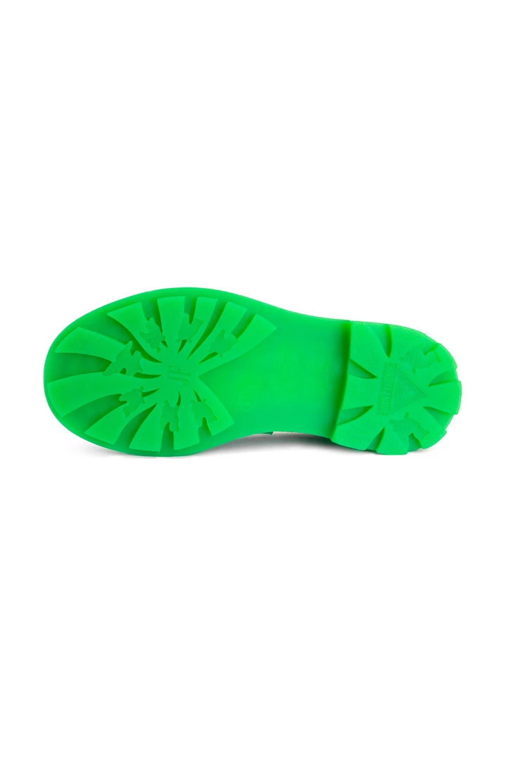 Anna Sui X John Fluevog Loafers <br> Glo Green Spring '22 7 Anna Sui X John Fluevog Loafers Glo Green Spring '22