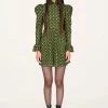 Anna Sui X Batsheva Prairie Mini Dress Red