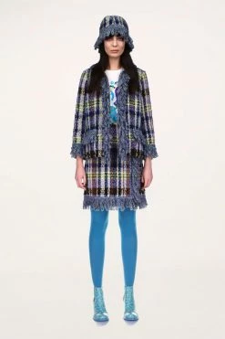 Anna Sui Technicolor Tartan Jacket Fall / Winter '21