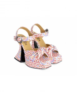 Spring '22 Anna Sui X John Fluevog Ring Around The Rosie Munster Heel Marigold