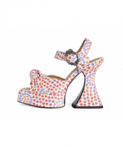 Spring '22 Anna Sui X John Fluevog Ring Around The Rosie Munster Heel Marigold