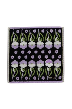 Blooming ACCESSORIES Pansy Panel Washcloth