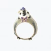 Vendome ACCESSORIES Penguin Ring <br> Black 1 Vendome ACCESSORIES Penguin Ring Black