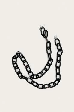 Anna Sui Recycled Acetate Sunglass Chain In Emerald ACCESSORIES