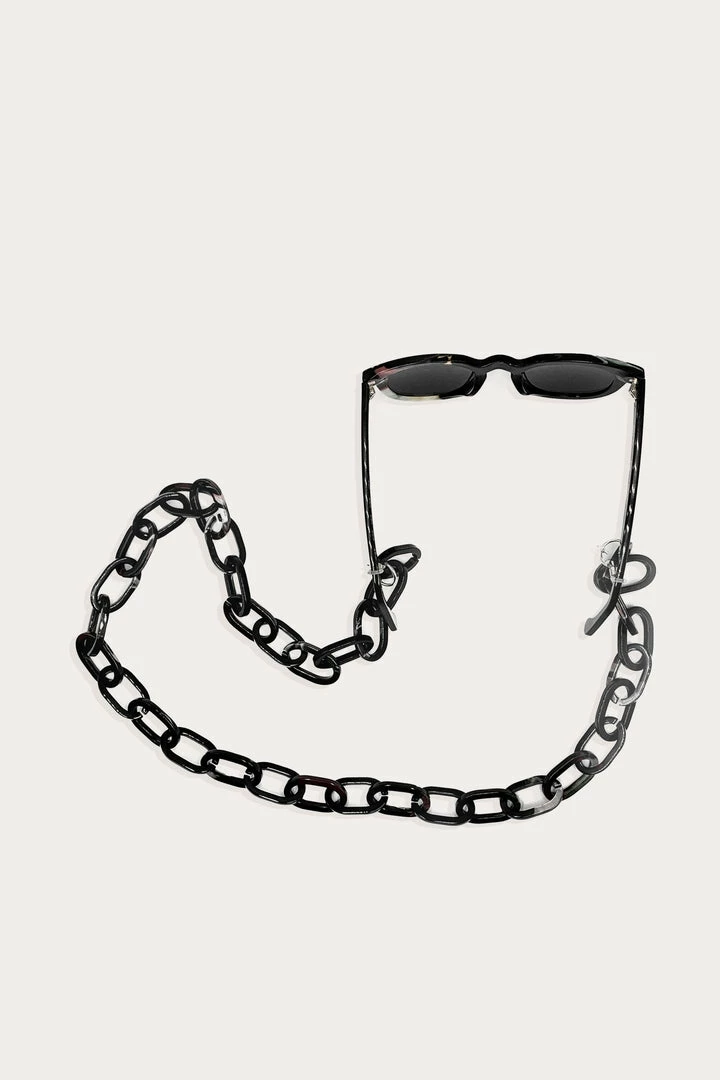 Anna Sui Recycled Acetate Sunglass Chain <br> In Emerald </br> ACCESSORIES 3 Anna Sui Recycled Acetate Sunglass Chain In Emerald ACCESSORIES