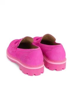 Spring '22 Anna Sui X John Fluevog Loafers Neon Pink