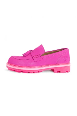 Spring '22 Anna Sui X John Fluevog Loafers Neon Pink