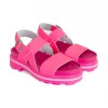 Spring '22 Anna Sui X John Fluevog Sandals Neon Pink