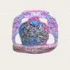 Anna Sui Fall / Winter '21 Hand Crochet Star Hat Purple Ombre