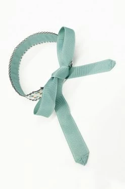 Anna Sui Ribbon And Rhinestone Choker Resort '22