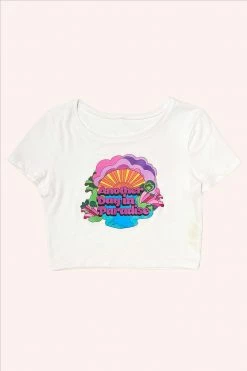 Anna Sui Spring '22 Another Day In Paradise Baby Tee 13 Anna Sui Spring '22 Another Day In Paradise Baby Tee