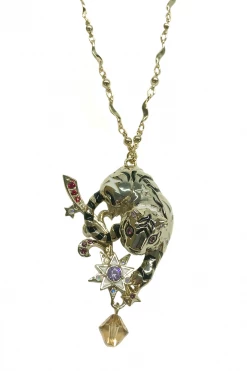 Vendome Tiger Necklace Gold ACCESSORIES