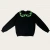 Anna Sui Lily Of The Valley Sweatshirt Black