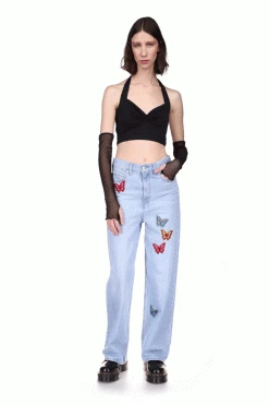 Anna Sui Summer '22 The Ana Tank Black