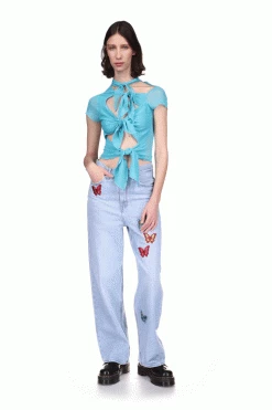 Anna Sui The Devon Top Seafoam Summer '22