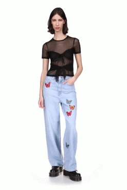 Anna Sui The Jenny Top Black